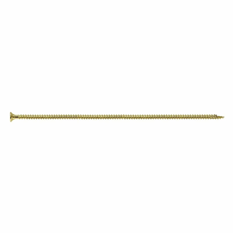 Simpson Strong-Tie SDCF221334 (0.315 x 13-3/4 T40) Strong-Drive SDCF TIMBER-CF Screw Yellow Zinc (250 Pack)