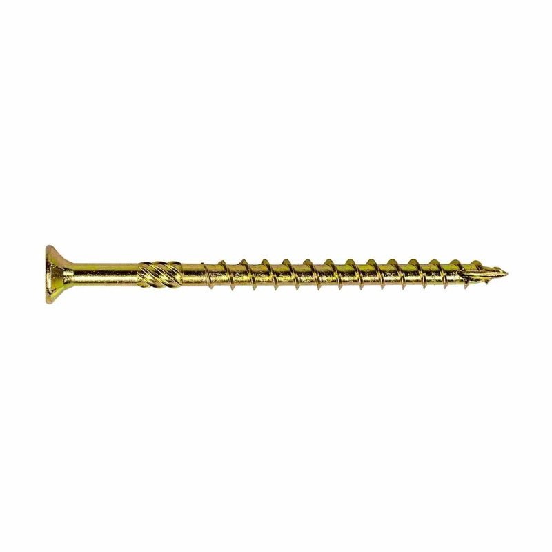 Simpson Strong-Tie SDCP22434 (0.315 x 4-3/4) Strong-Drive SDCP Timber-CP Screw T40, Yellow Zinc (250 Pack)