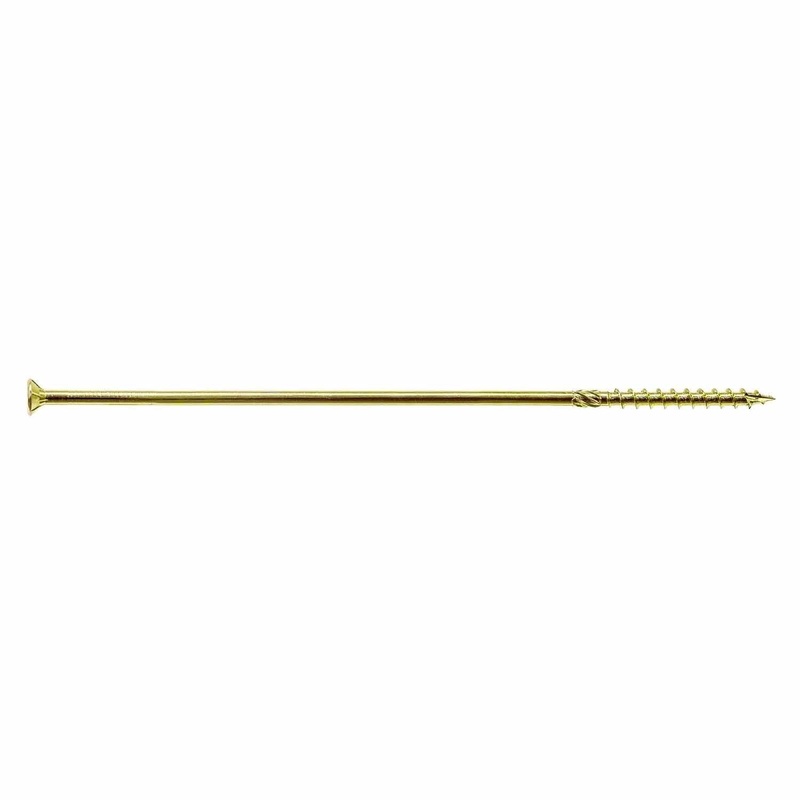 Simpson Strong-Tie SDCP271400 (0.390 x 14 T40) Strong-Drive SDCP Timber-CP Screw – Yellow Zinc (150 Pack)