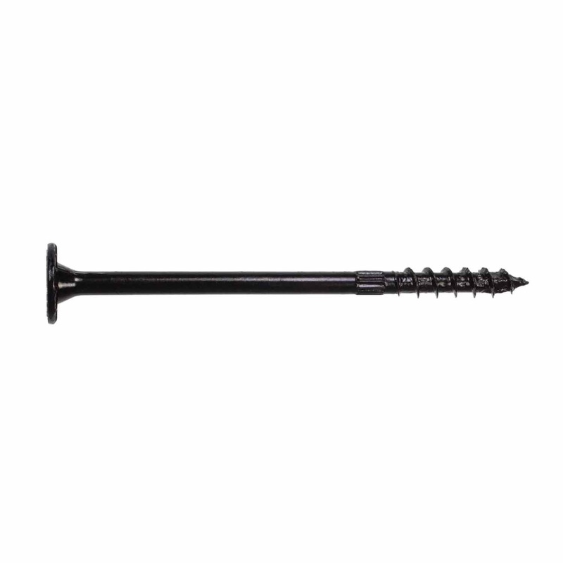 Simpson Strong-Tie SDW22458-R50 (.220 x 4-5/8) Strong-Drive SDW Truss-Ply Screw T40 6-Lobe E-coat (50 Pack)