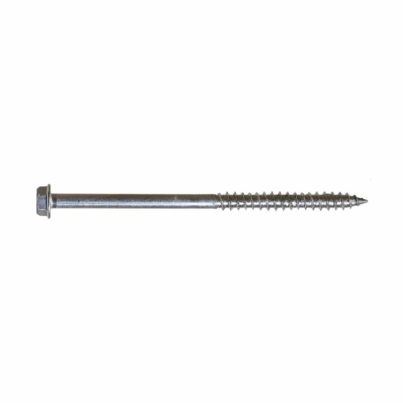 Simpson Strong-Tie SDWH19600SS-R10 (0.185 x 6 5/16 Hex) Timber-Hex Screw Type 316 Stainless Steel (10 Pack)