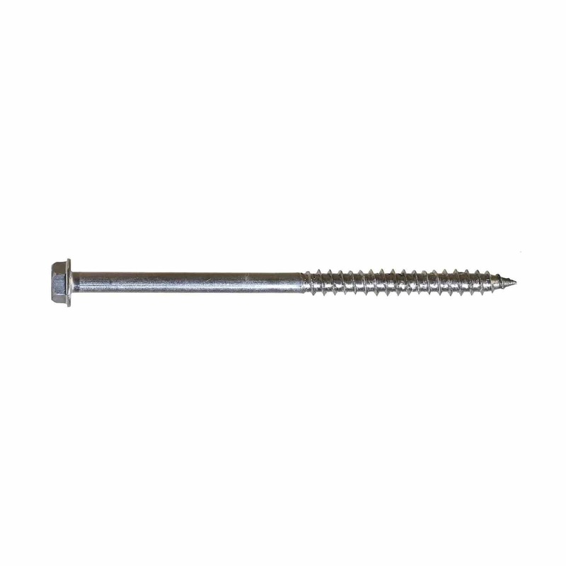 Simpson Strong-Tie SDWH27800SS-R10 (0.275 x 8 1/2 Hex) Timber-Hex Screw Type 316 Stainless Steel (10 Pack)