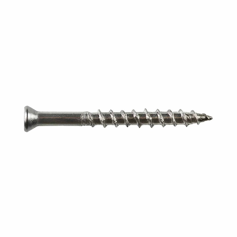 Simpson Strong-Tie T07125WP5 (#7 x 1-1/4) T15 DWP Wood SS Screw Trim Head Type 316 (5 lb. Tub)