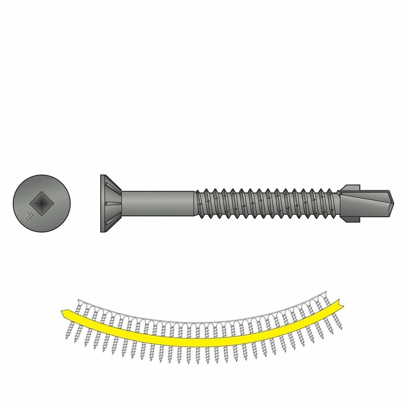 Simpson Strong-Tie TBG1460S (#14 x 2-3/8) Strong-Drive TB Wood-to-Steel Screw Collated (750 Pack)