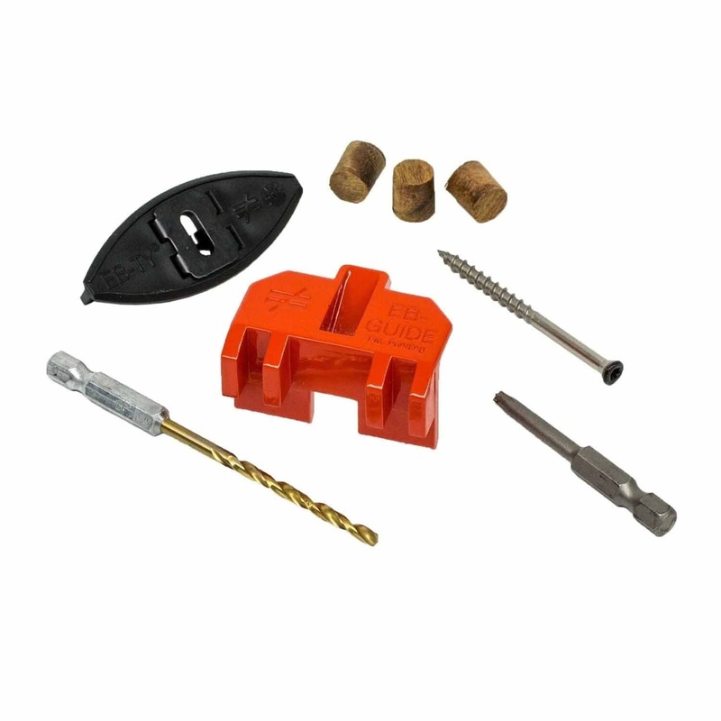 Simpson Strong-Tie EB316WD316R275 (2-1/4) Premium Hidden Deck Fastener System with Type 316 Screws (275 Pack)