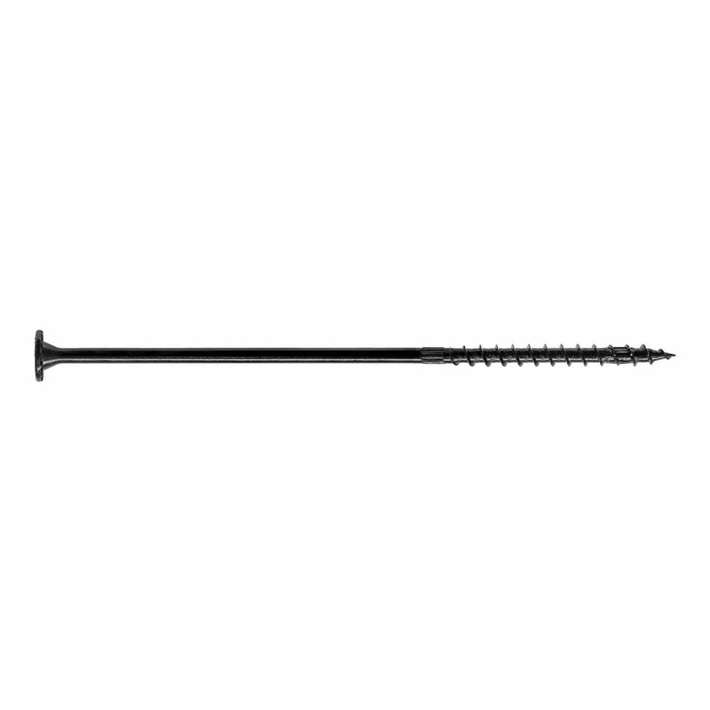 Simpson Strong-Tie SDWS19712-R50 (0.195 x 7-1/2) SDWS Timber Screw Interior with E-Coat Finish (50 Pack)