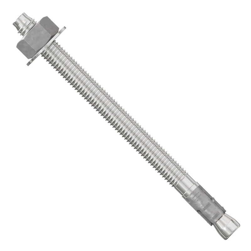 Simpson Strong-Tie STB2-50700S4F25 (1/2 x 7) Type 304 Stainless-Steel Wedge Anchor, Fully Assembled (25 Pack)