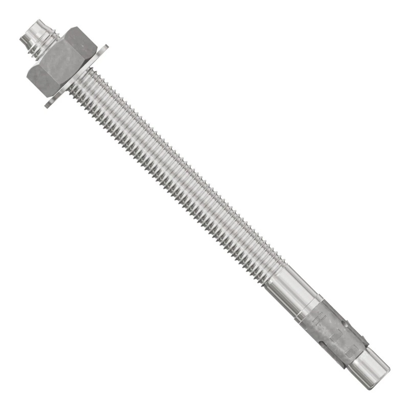 Simpson Strong-Tie STB2-62812S4F20 (5/8 x 8-1/2) Strong-Bolt 2 Type 304 Stainless-Steel Wedge Anchor Fully Assembled (20 Pack)