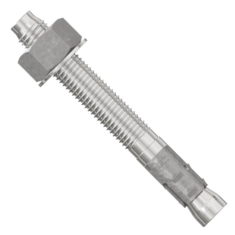 Simpson Strong-Tie STB2-75614S4F10 (3/4 x 6-1/4) Strong-Bolt 2 Type 304 Stainless-Steel Wedge Anchor Fully Assembled (10 Pack)