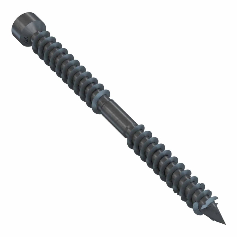 Simpson Strong-Tie SWD18312DBB-R50 (0.180-in x 3-1/2-in T30) Strong-Drive SWD Double-Threaded Screw Black (50 Pack)
