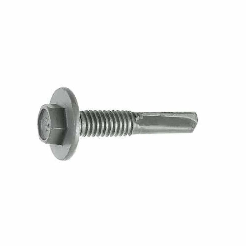 Simpson Strong-Tie XLQ114B1224-250 (#12 x 1-1/4 5/16 Hex) Hex Washer Head Metal Screw with Quik Guard Coating (250 Pack)