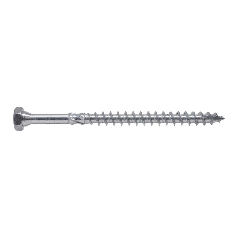 Simpson Strong-Tie SDHR31614-R25 (0.315 x 6-1/4) Strong-Drive SDHR COMBO-HEAD Screw, Blue Zinc (25 Pack)