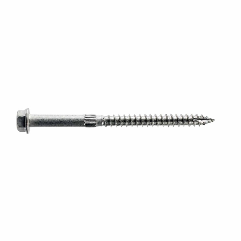 Simpson Strong-Tie SDS25312SS-RP5 (1/4 x 3 1/2) Heavy-Duty Connector Screw Type 316 (5 Pack)