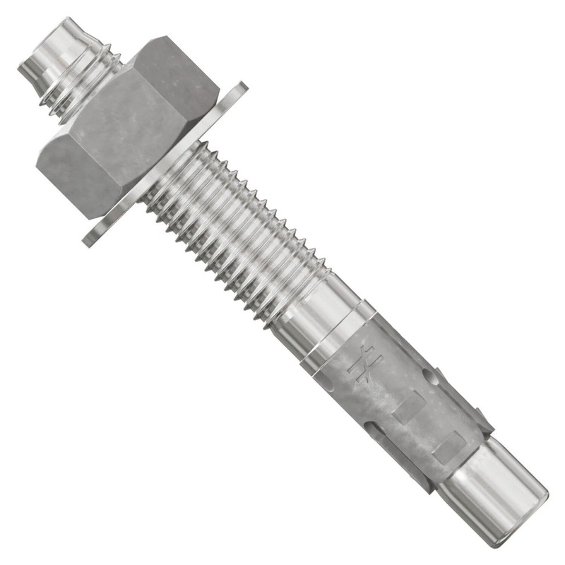 Simpson Strong-Tie STB2-62412S4F20 (5/8 x 4-1/2) Strong-Bolt 2 Type 304 Stainless-Steel Wedge Anchor Fully Assembled (20 Pack)