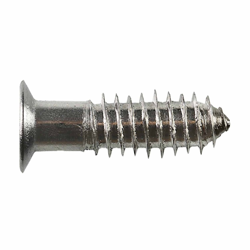 Simpson Strong-Tie T08162DWP (#8 x 1-5/8 T-20) Deck-Drive DWP Wood SS Screw, Flat Head, Type 316 (100 Pack)