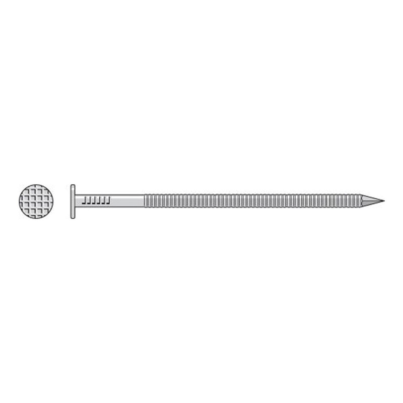Simpson Strong-Tie T8PCS5 (2-1/2 x .120) Fiber-Cement Siding Nail Type 316 Stainless Steel (5 lb. Tub)
