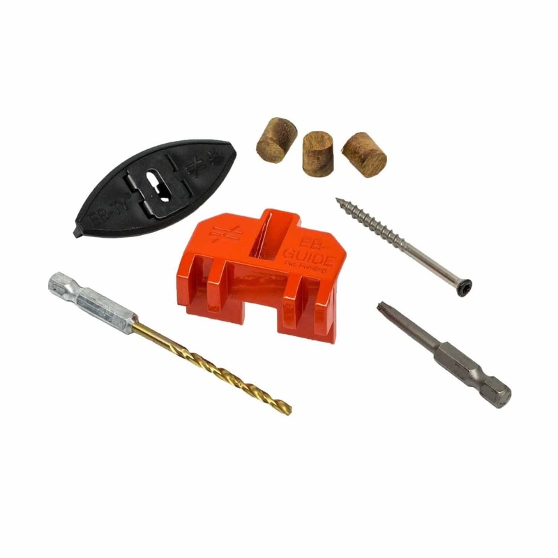 Simpson Strong-Tie EB14WP316R175 (1-5/8) Premium Hidden Deck Fastener Kit with Type 316 Screws (175 Pack)