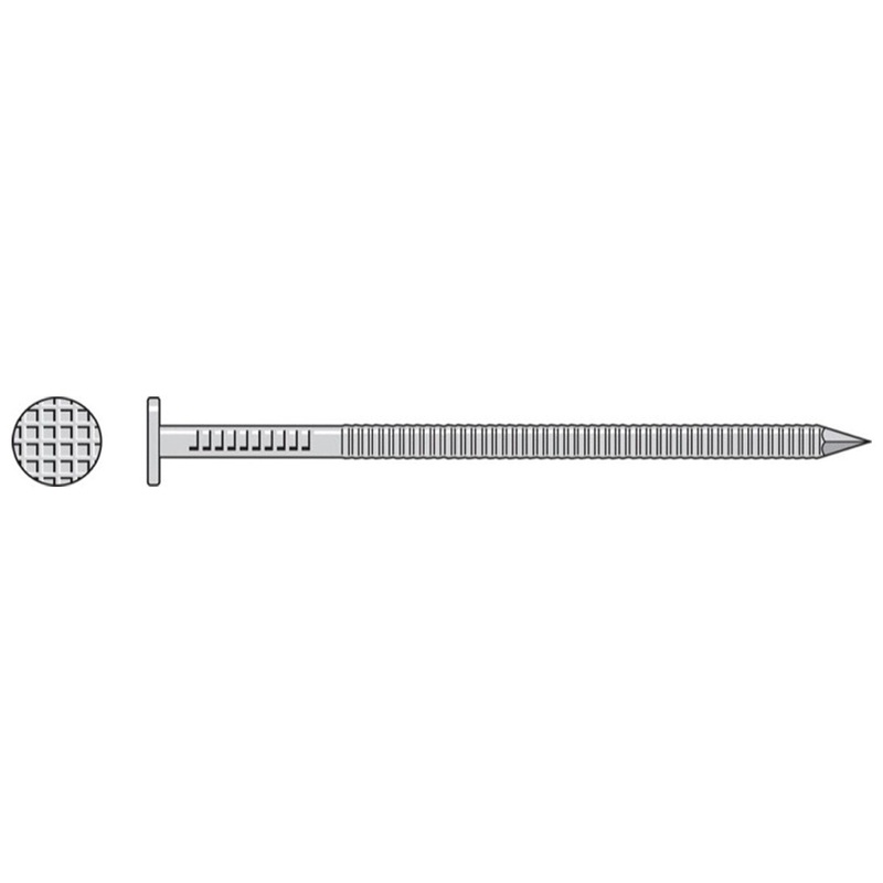 Simpson Strong-Tie T16PTD-RP8 (3-1/2 x .148) Preservative-Treated Wood Decking Nail, Ring Shank Type 316 (8 Pack)