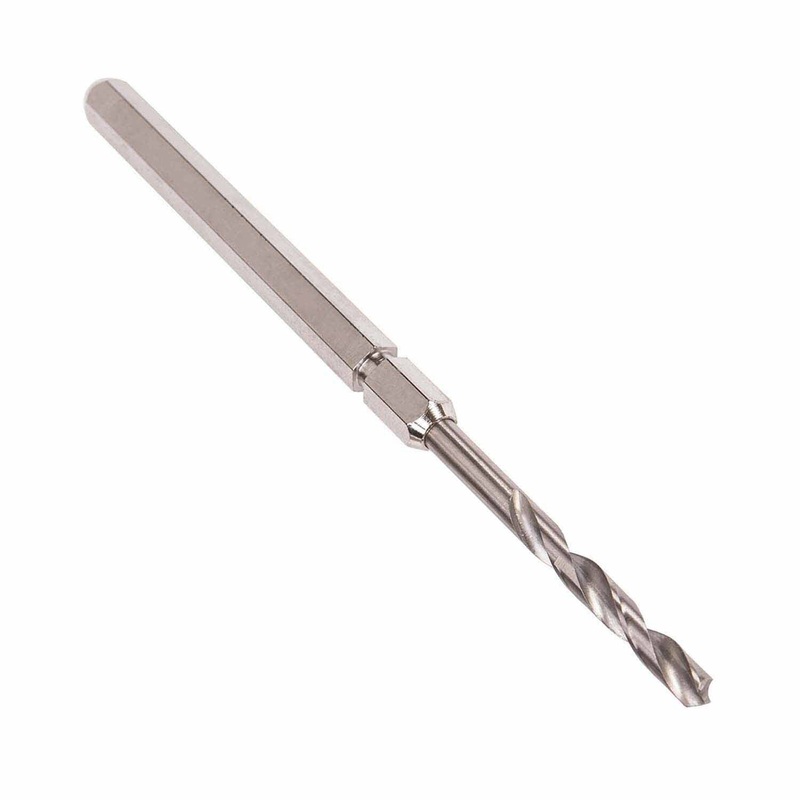 Spyder 600645P Hex10 1/2-Inch HSS Quick Change Hole Saw Arbor Pilot Bit