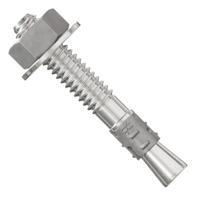 Simpson Strong-Tie STB2-25134S4F100 (1/4 x 1-3/4) Strong-Bolt 2 Wedge Anchor Type 304 Stainless-Steel Fully Assembled (100 Pack)