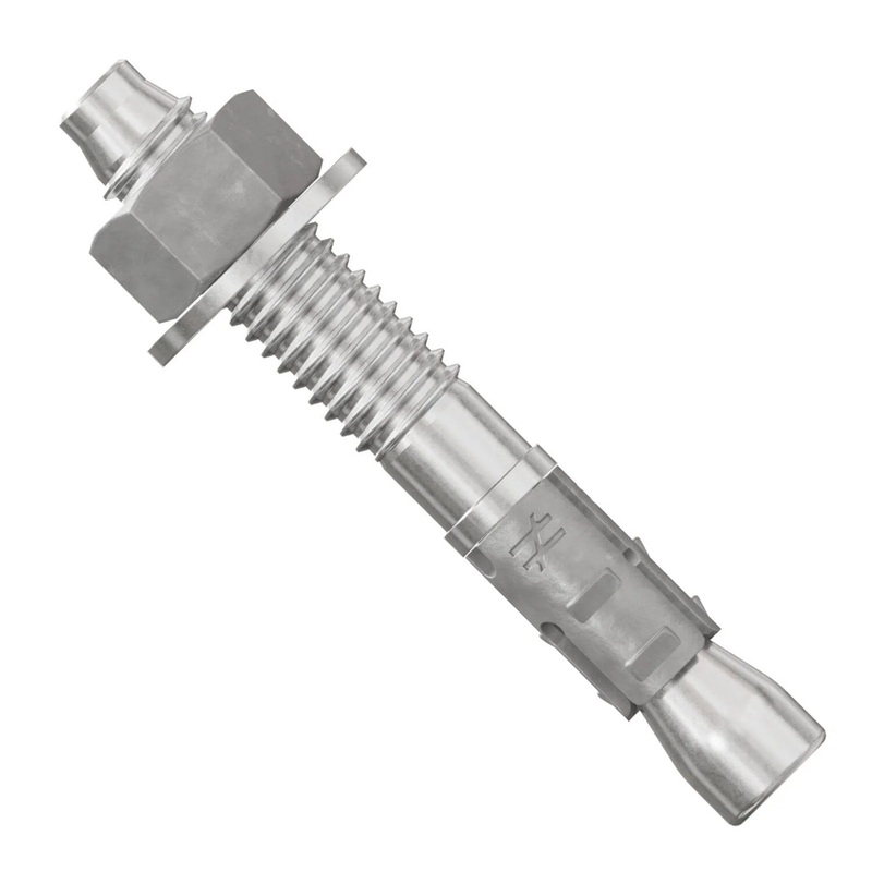 Simpson Strong-Tie STB2-37234S6F50 (3/8 x 2-3/4) Strong-Bolt 2 Type 316 Stainless-Steel Wedge Anchor Fully Assembled (50 Pack)