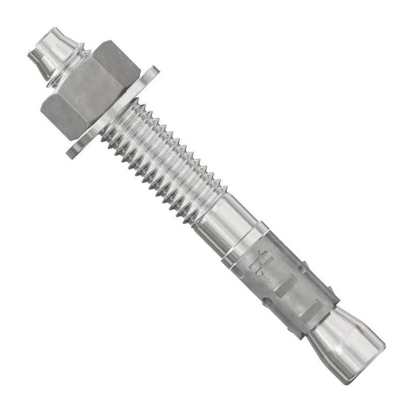 Simpson Strong-Tie STB2-37300S4F50 (3/8 x 3) Strong-Bolt 2 Type 304 Stainless-Steel Wedge Anchor Fully Assembled (50 Pack)