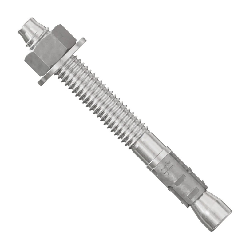 Simpson Strong-Tie STB2-37312S6F50 (3/8 x 3-1/2) Strong-Bolt 2 Wedge Anchor Fully Assembled Type 316 Stainless-Steel (50 Pack)