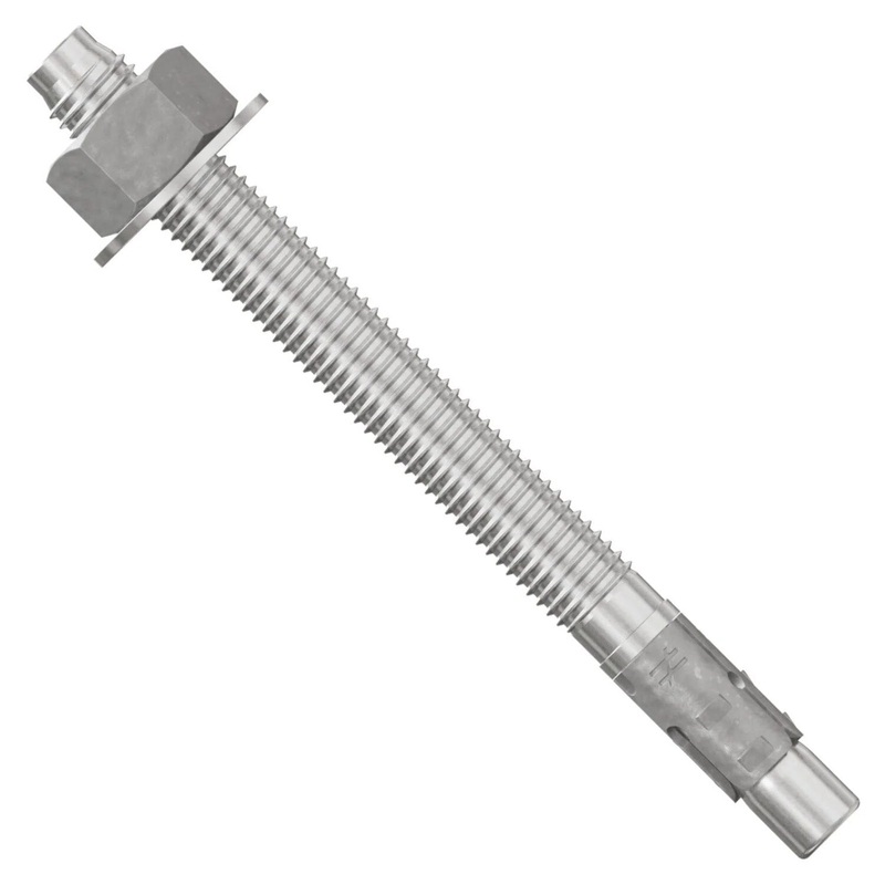Simpson Strong-Tie STB2-62700S6F20 (5/8 x 7) Strong-Bolt 2 Type 316 Stainless-Steel Wedge Anchor Fully Assembled (20 Pack)