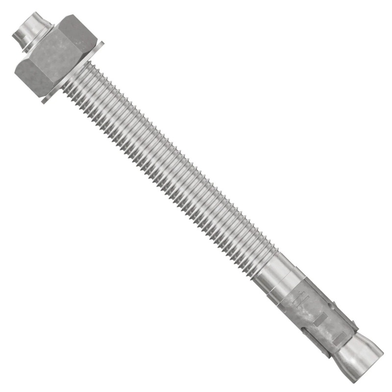 Simpson Strong-Tie STB2-75812S6F8 (3/4 x 8-1/2) Strong-Bolt 2 Wedge Anchor Type 316 Stainless-Steel Fully Assembled (8 Pack)