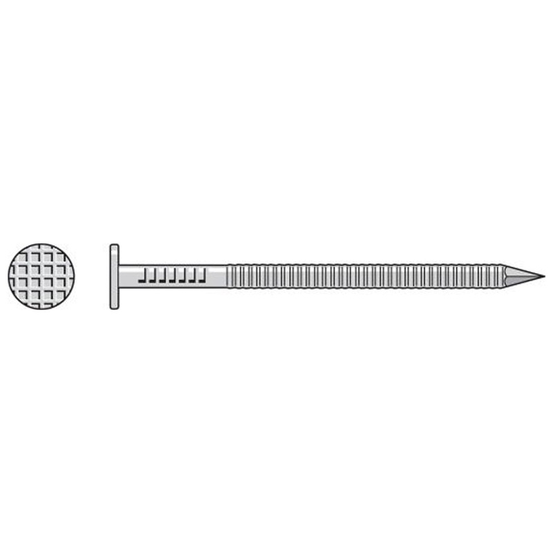 Simpson Strong-Tie T7SN75 (2-1/4 x .092) Shake and Shingle Siding/Roofing Nail Type 316 (5 lb. Tub)