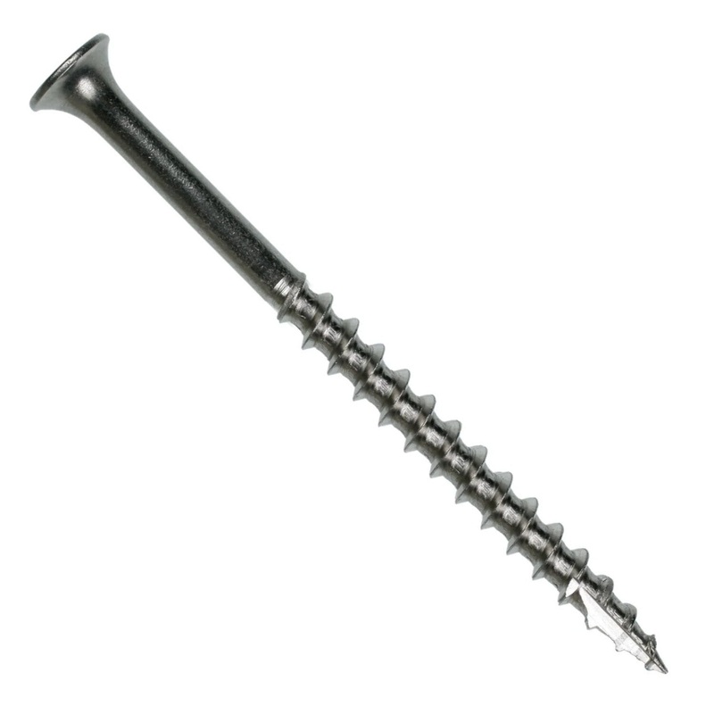 Simpson T10300DTB Strong-Tie Bugle-Head Wood Screw, 6-Lobe Drive #10 x 3-in. T25, Type 316 (1500 Pack)