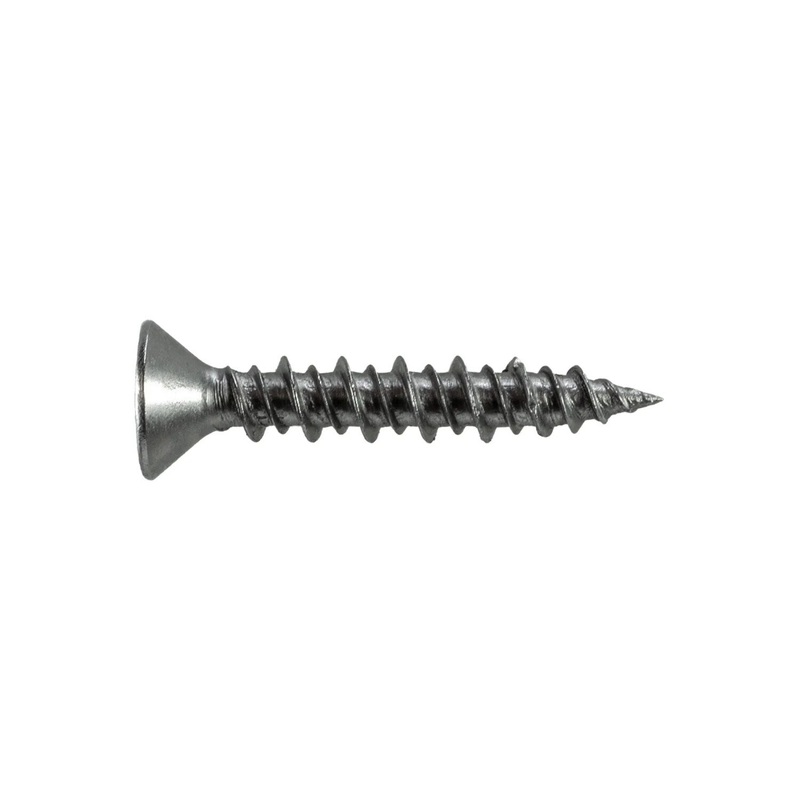 Simpson T08J100FX-RP20 Strong-Tie Marine Screw Flat Head #8 x 1 #2 Phillips Drive Type 316 (20 Pack)