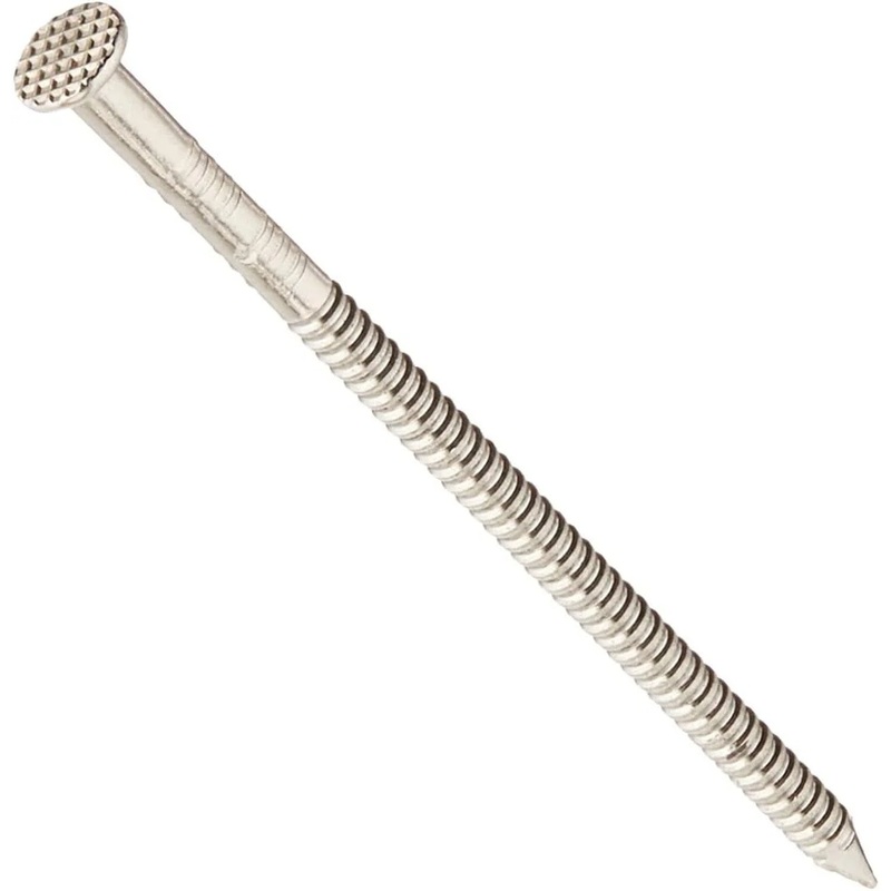 Simpson T4HACN1 Strong-Tie Common Nail, Annular Ring Shank, Type 316 Stainless Steel (1 lb.)