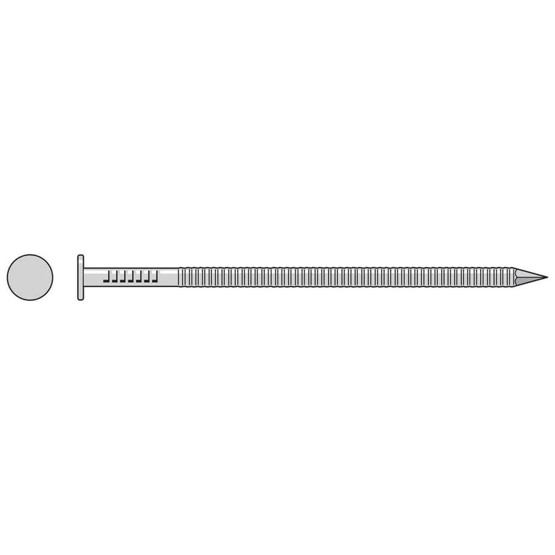 Simpson T6ACN1 Strong-Tie Common Nail, Annular Ring Shank, Type 316 Stainless Steel (1 lb.)