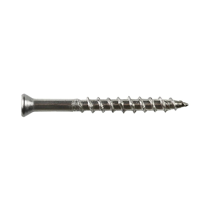Simpson T07162WP1 Strong-Tie Deck-Drive DWP Wood SS Screw #7 x 1-5/8 T-15, Trim Head, Type 316 (1 lb.)