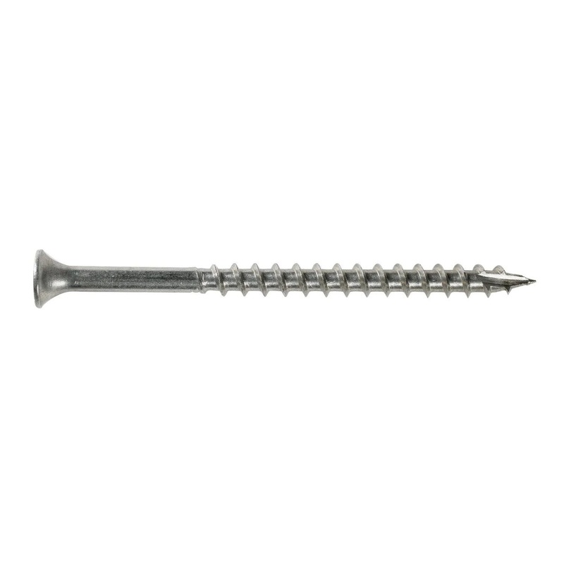 Simpson T10300DB1 Strong-Tie Bugle-Head Wood Screw Square Drive Type 316 Stainless Steel (1 lb)