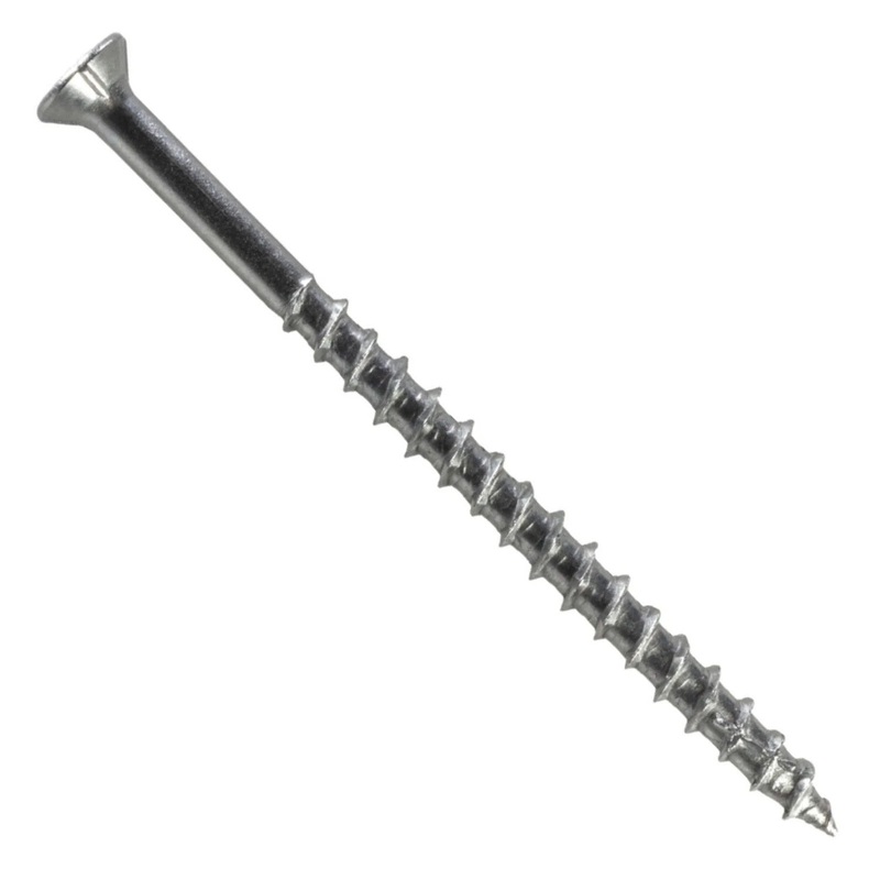 Simpson T10300WPB Strong-Tie Deck-Drive DWP Wood SS Screw #10 x 3 T25, Flat Head, Type 316 (1750 Pack)