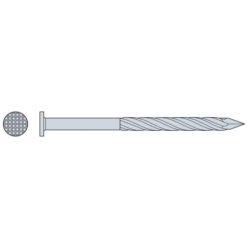 Simpson T6SBX5 Strong-Tie 2 – 12 Gauge Screw Shank Box Nails – 316 Stainless Steel (5 lb. Pkg)