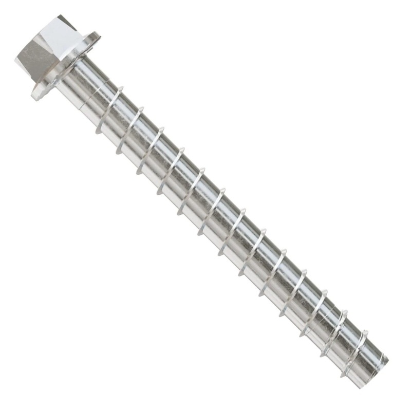 Simpson THDB62600H6SSF1 Titen HD 5/8 x 6 Type 316 Stainless-Steel Heavy-Duty Screw Anchor