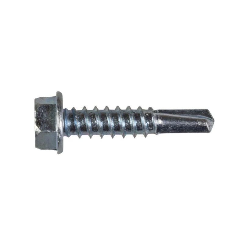 Simpson X1B1016-4K Strong-Tie #10 x 1 Strong-Drive Self-Drilling Screw – Clear Zinc Coating (4000 Pack)