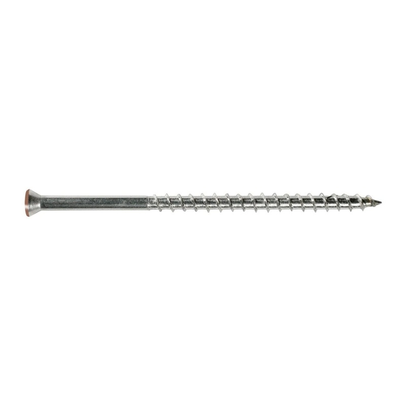 Simpson T07162FTPTN03 Titen HD #7 1-5/8 T15 Trim-Head Screw – 316 Stainless Steel, Tan 03 (350 Pack)