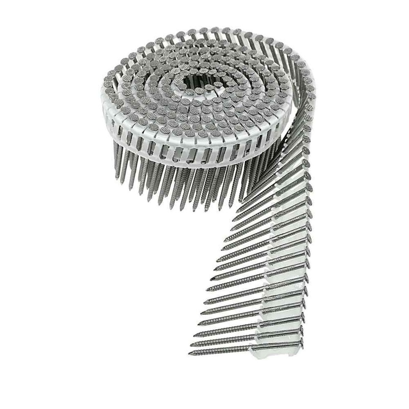 Simpson T13A200IPC Strong-Tie 15 Degree Plastic Coil Ring Shank Nail (3200 Pack)