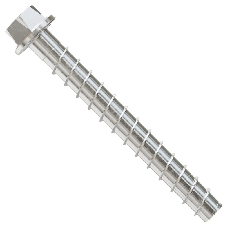 Simpson THDB62600H4SSF1 Titen HD 5/8 x 6 Type 304 Stainless-Steel Heavy-Duty Screw Anchor