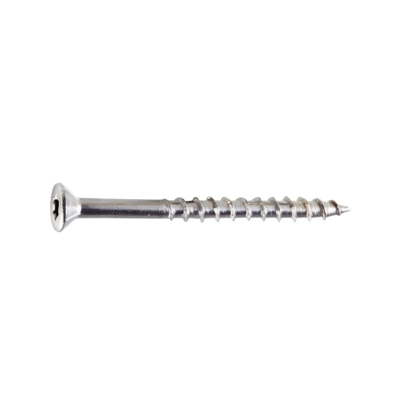 Simpson T08200WPB Strong-Tie Deck-Drive DWP Wood SS Screw #8 x 2 T-20, Flat Head, Type 316 (3000 Pack)