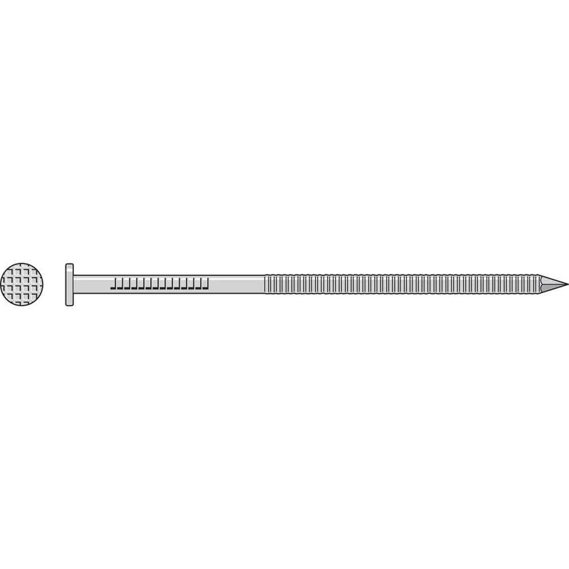 Simpson T10ABN5 Strong-Tie 3 – 11 Gauge Annular Ring Shank Box Nail – 316 Stainless Steel (5 lb. Pkg)