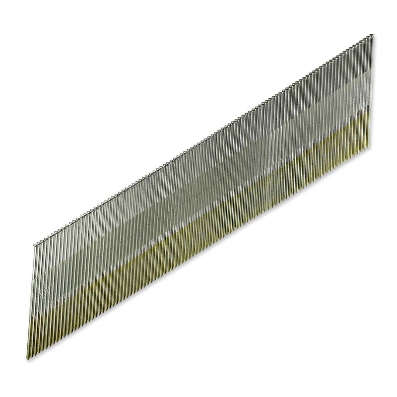 Simpson T15N125SFN Strong-Tie Tape Collation DA-Style Angle 15-Gauge Finishing Nail (4000 Pack)