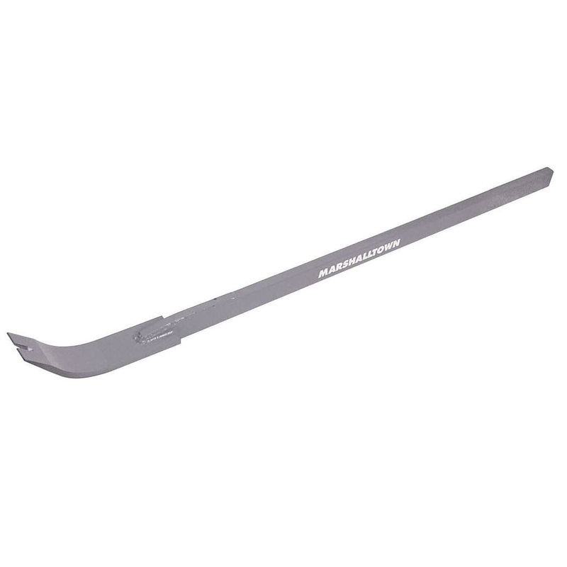 MarshallTown 16595 Monster Pry Bar,  All Steel Construction 56L, Powder Coated (Gray)