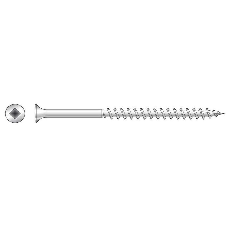 Simpson T10350DB5 Strong-Tie Bugle-Head Wood Screw Square Drive (5 lb)