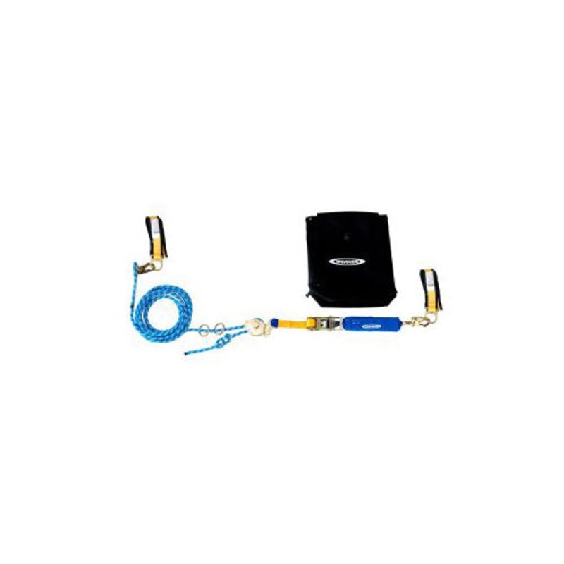 Werner L102030 30′ 2-Man Rope Horizontal Lifeline System w Cross-Arm Strap