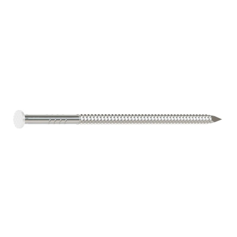 Simpson T8SNDW1 Strong-Tie Painted Siding Nail White (1 lb.)